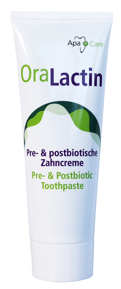 OraLactin pre- a postbiotická zubná pasta